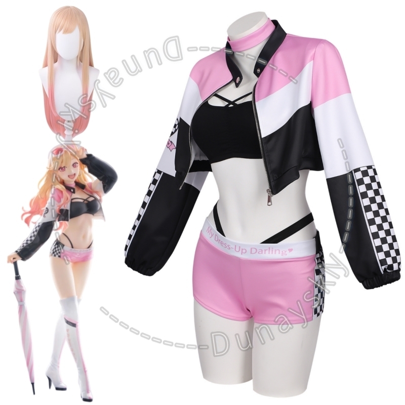 Kitagawa Anime Cosplay - Sevgili Marin Kitagawa Cosplay Kostümü Yarış
