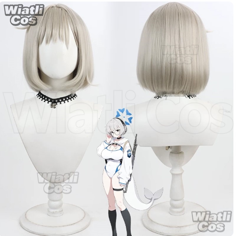 Anime Cosplay Blue Hair - Game Blue Archive Urara Kotone Karakter