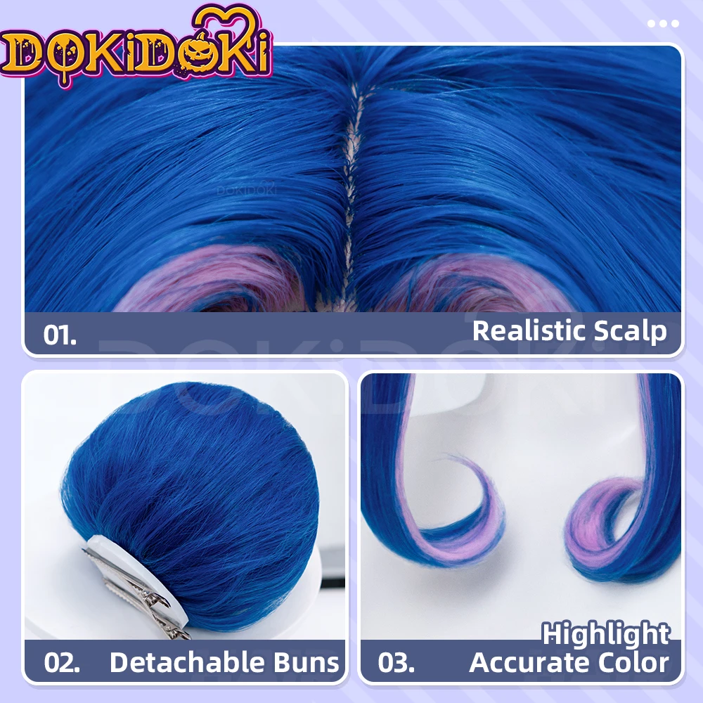 STOKTA Mevcut: Guinevere Olivi - Anime Cosplay Blue Hair incelemesi ve fiyatı