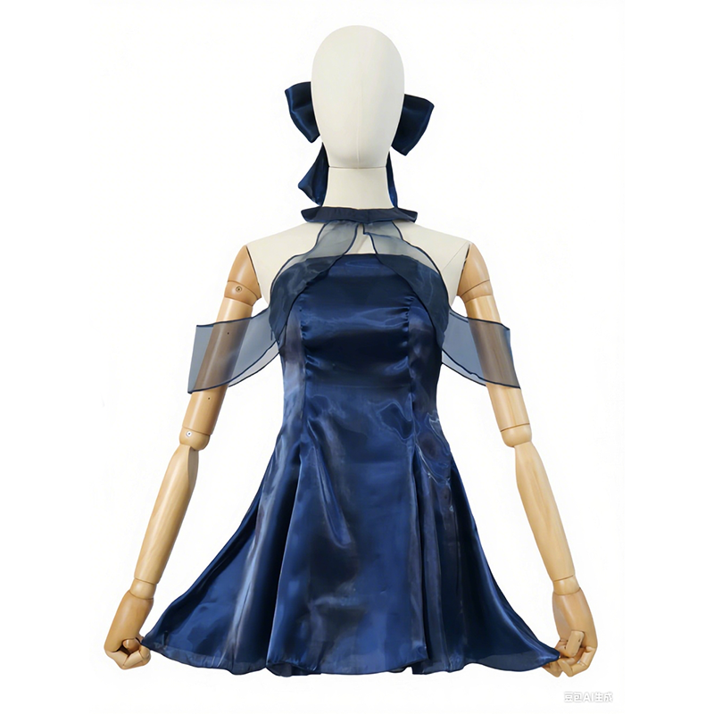 Mavi Arşiv Chunxiang koyu mavi - Anime Cosplay Blue Hair incelemesi ve fiyatı