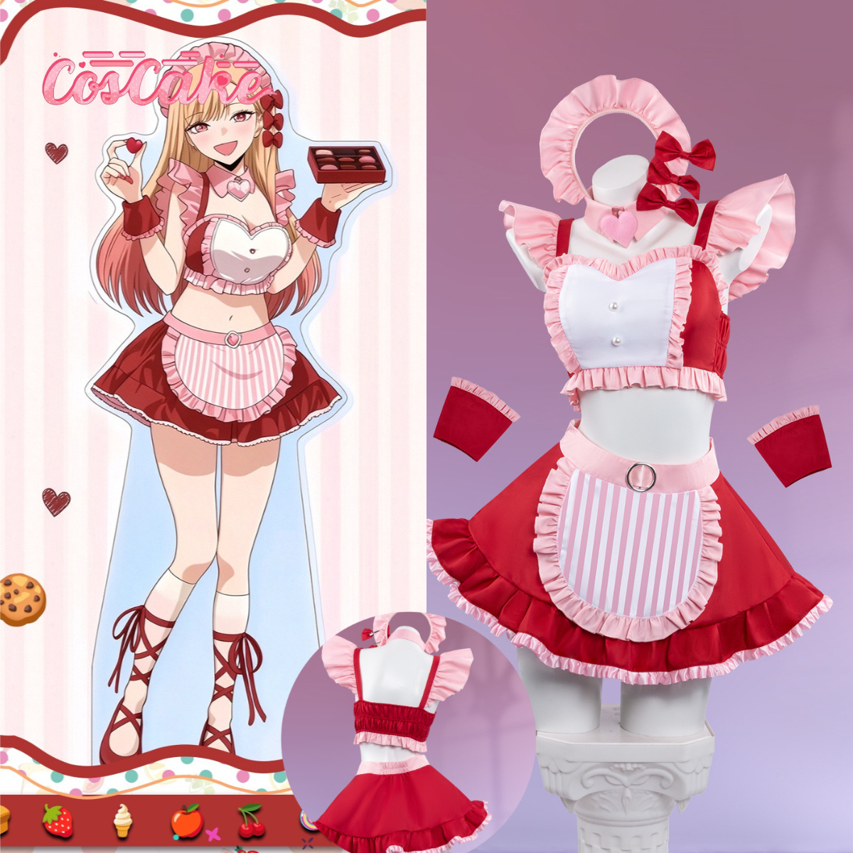 My Dress-Up Darling Marin Kita - Kitagawa Anime Cosplay incelemesi ve fiyatı