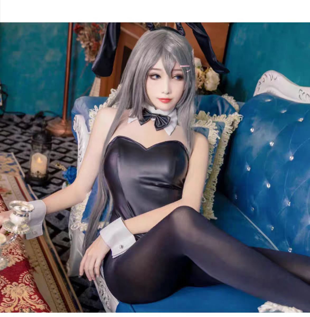 Seksi Tavşan Kız Sakurajima Ma - Anime Cosplay Jumpsuit incelemesi ve fiyatı