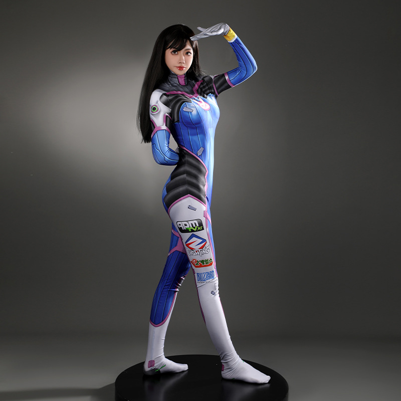 Kadın Dva Cosplay Tam Kostümü, - Anime Cosplay Ladies incelemesi ve fiyatı
