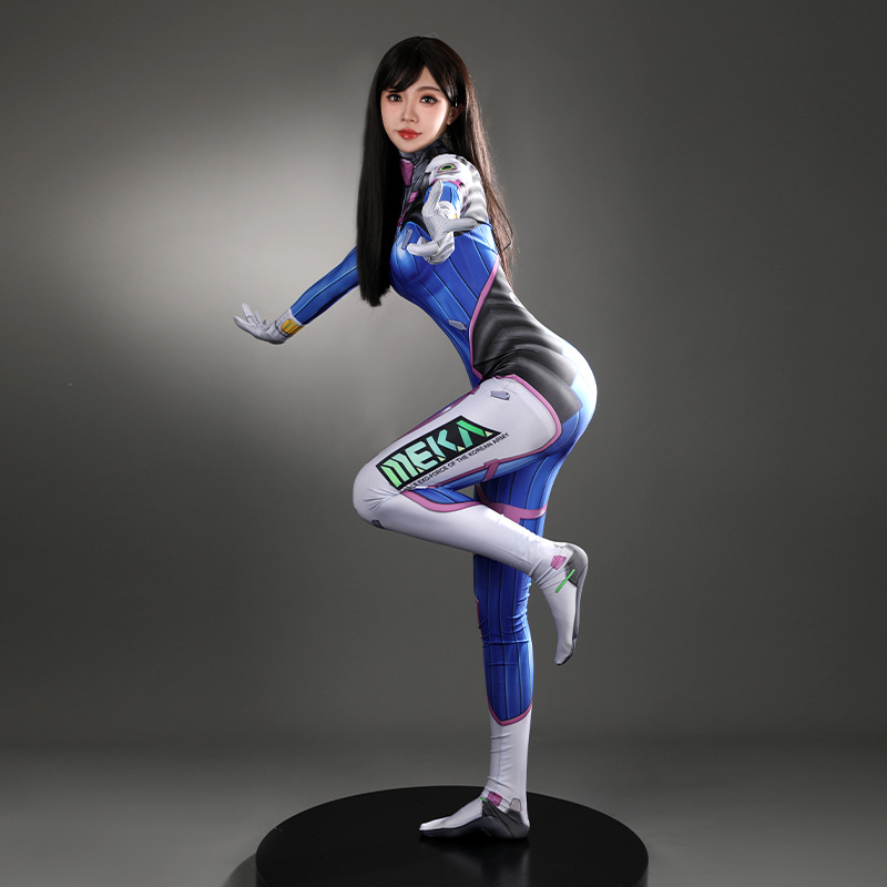 Kadın Dva Cosplay Tam Kostümü, - Anime Cosplay Ladies incelemesi ve fiyatı