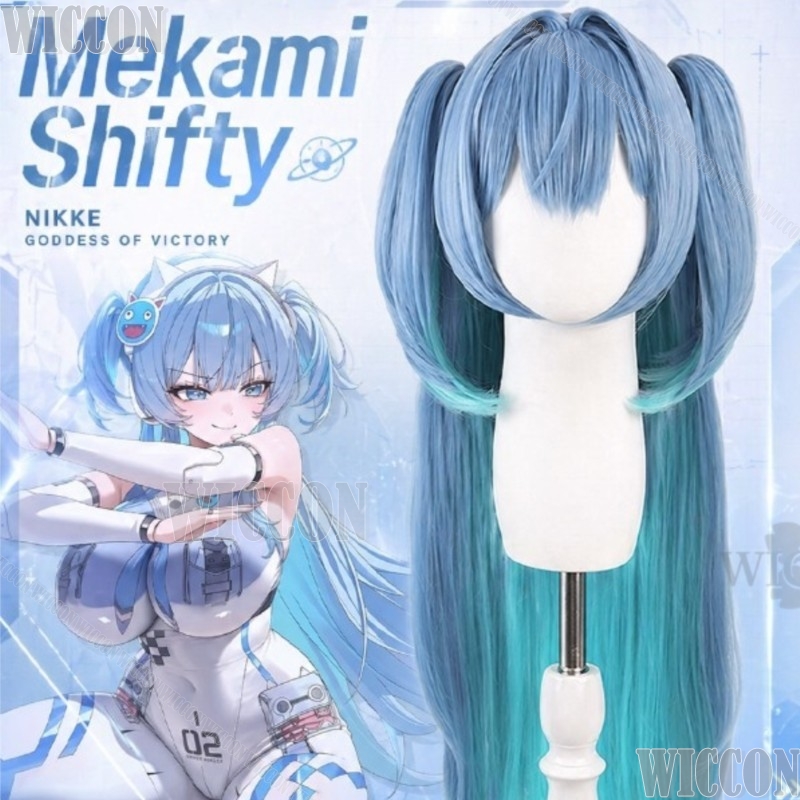 GODDESSS Game VICTORYSS Cospla - Anime Cosplay Blue Hair incelemesi ve fiyatı