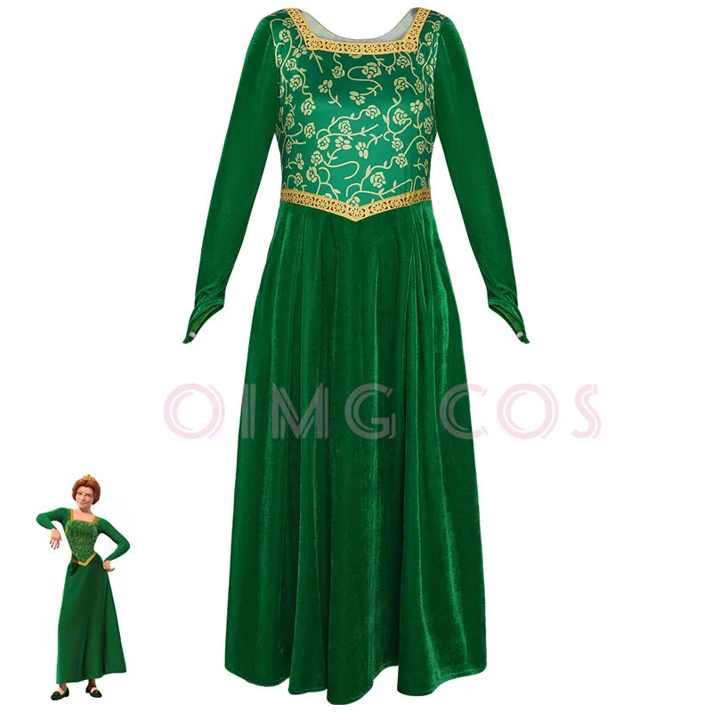 Prenses Fiona Cosplay Kostüm Y - Anime Cosplay Ladies incelemesi ve fiyatı